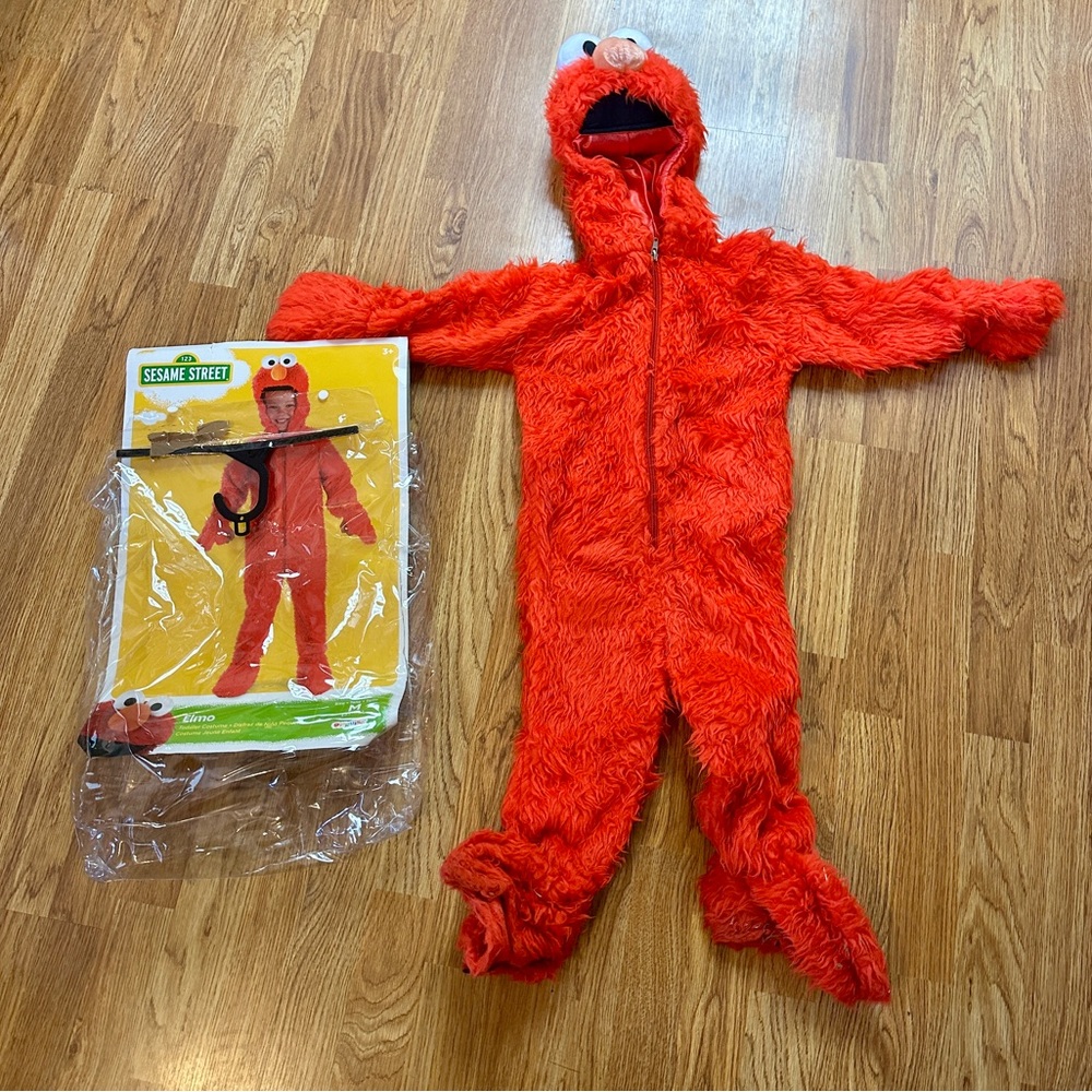 Sesame Street Elmo Kids Costume - Red